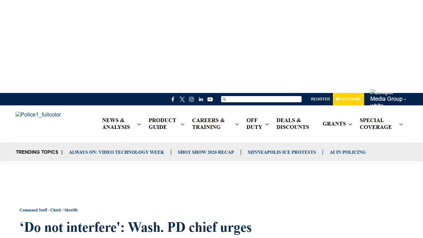 Vancouver Police chief urges public not to confront officers from specialty units during operations